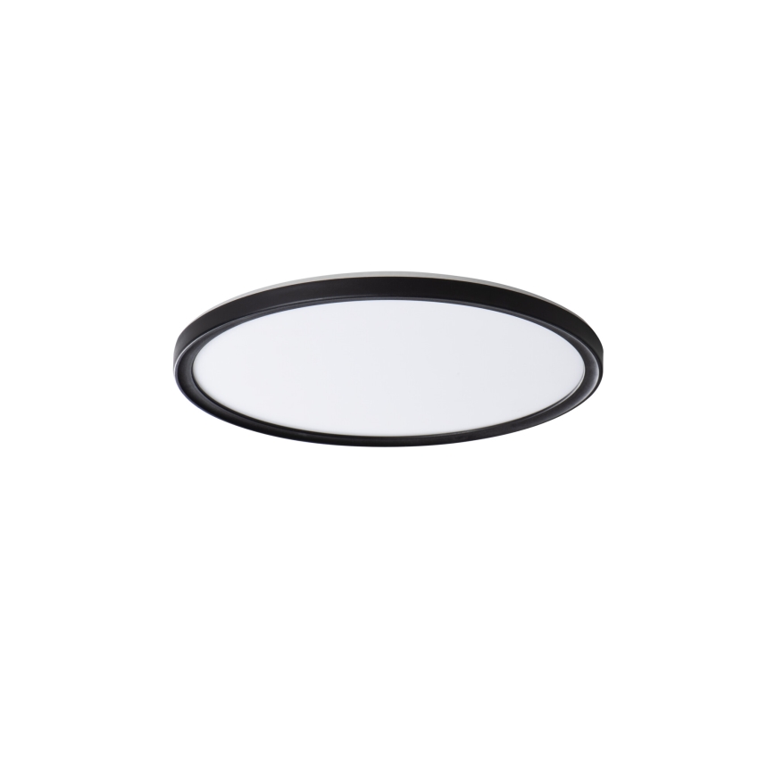 LED Stropní svítidlo AZPO LED/11,8W/230V 3000/4000/6000K pr. 22,5 cm IP54 černá