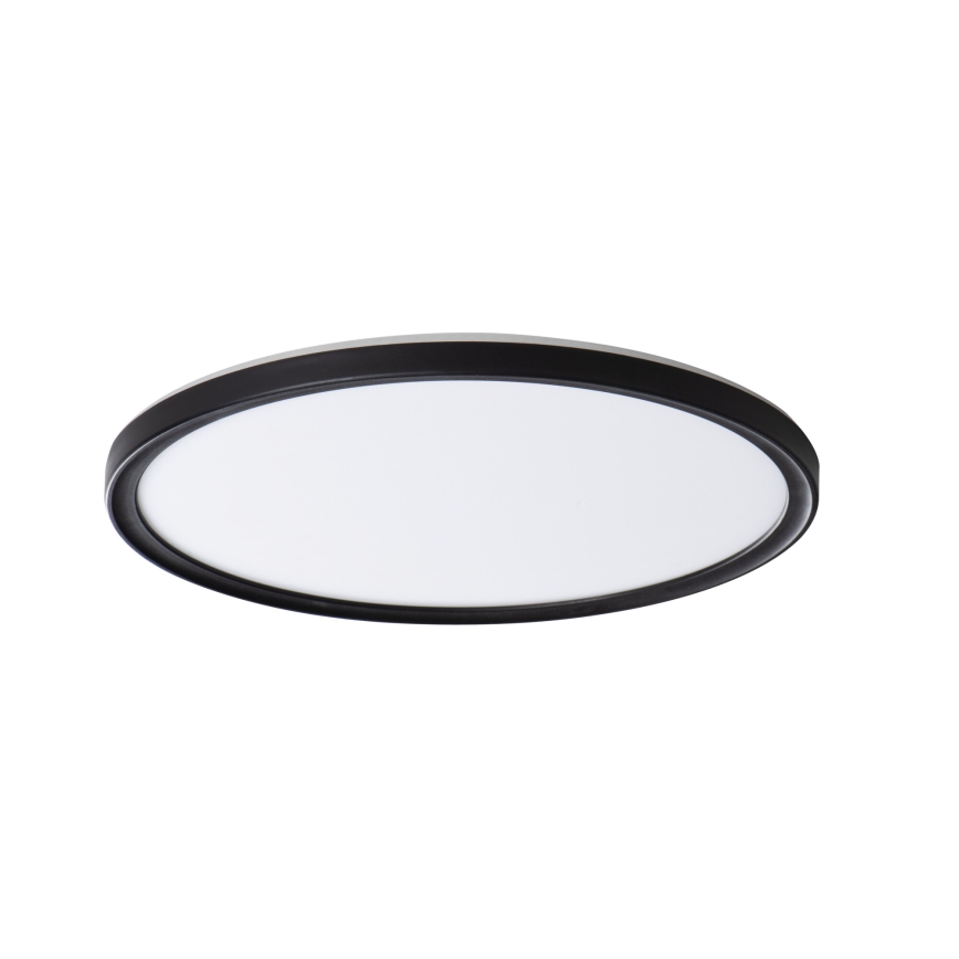 LED Stropní svítidlo AZPO LED/18,5W/230V 3000/4000/6000K pr. 29 cm IP54 černá