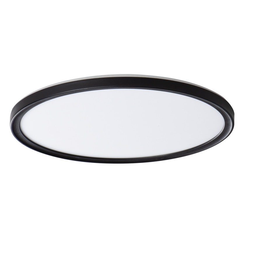 LED Stropní svítidlo AZPO LED/22W/230V 3000/4000/6000K pr. 42 cm IP54 černá