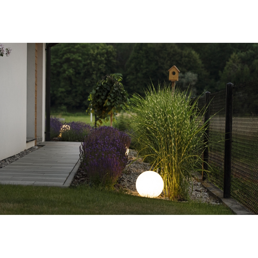 Venkovní lampa STONO 1xE27/25W/230V pr. 49 cm IP65