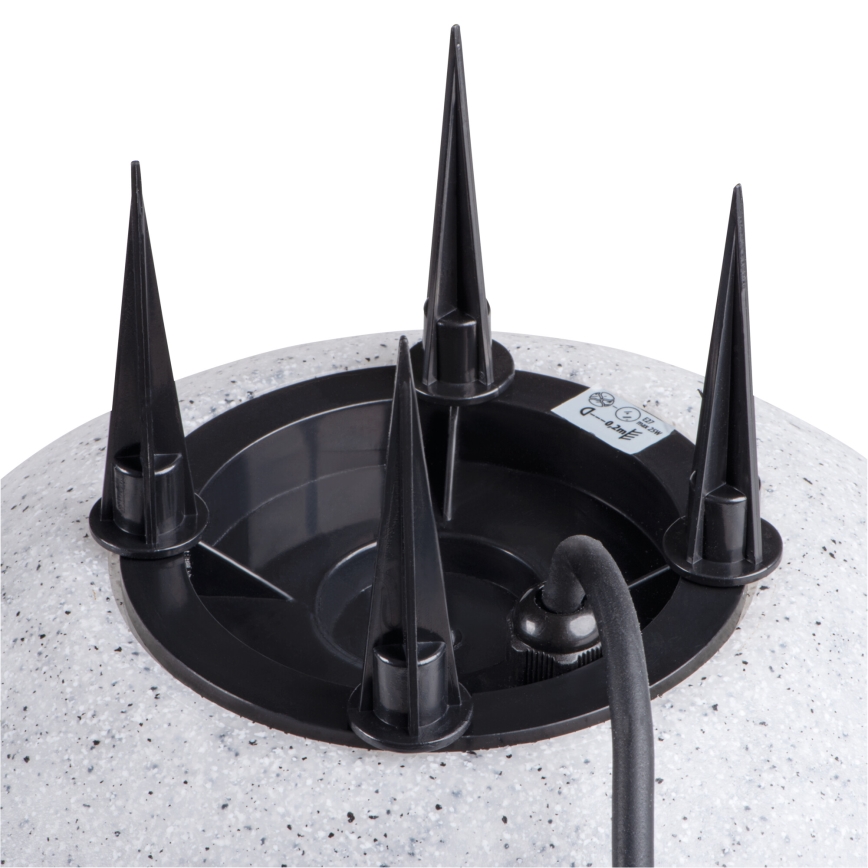 Venkovní lampa STONO 1xE27/15W/230V pr. 23 cm IP65