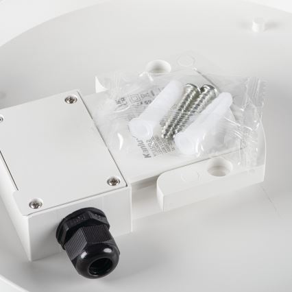 LED Technické stropní svítidlo IPER LED/26W/230V IK10 IP65 kulatý bílá