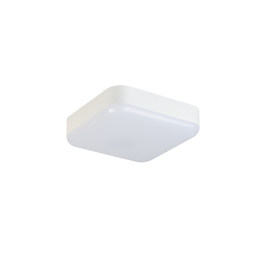 LED Technické stropní svítidlo se senzorem pohybu IPER LED/10W/230V IK10 IP65 hranatý bílá
