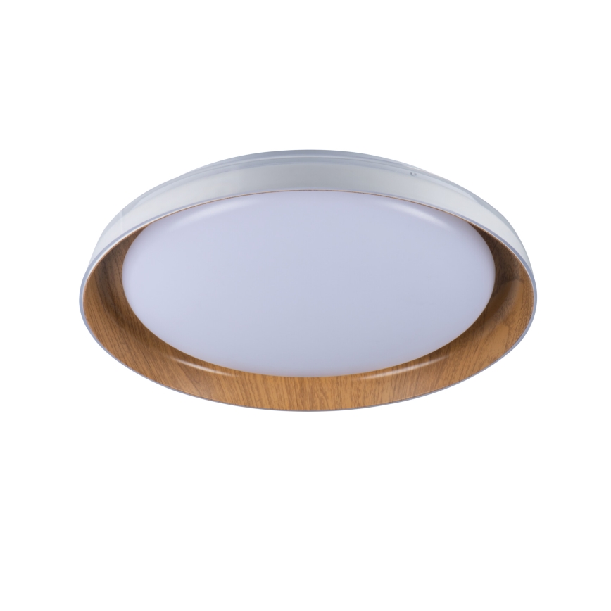 LED Stropní svítidlo NIFU LED/17,8W/230V pr. 43 cm bílá/hnědá