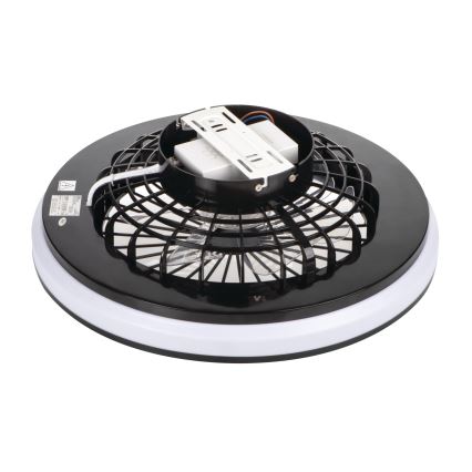 LED Stmívatelné stropní svítidlo s ventilátorem PLAVE LED/48W/230V 3000/4000/6500K + dálkové ovládání