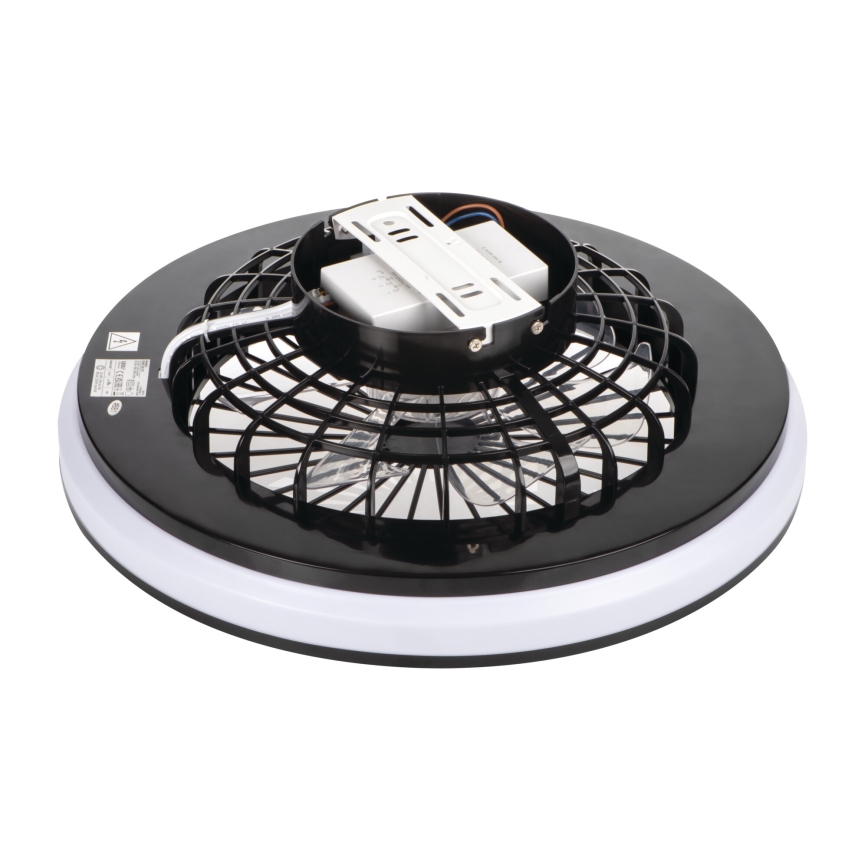 LED Stmívatelné stropní svítidlo s ventilátorem PLAVE LED/48W/230V 3000/4000/6500K + dálkové ovládání