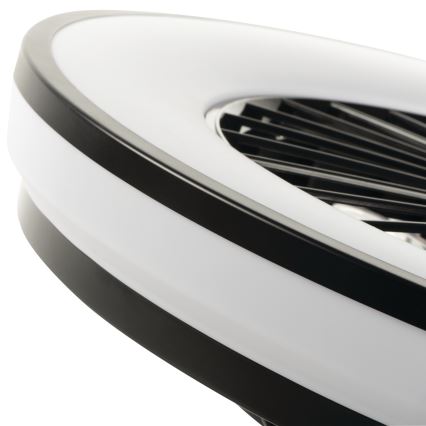 LED Stmívatelné stropní svítidlo s ventilátorem PLAVE LED/48W/230V 3000/4000/6500K + dálkové ovládání