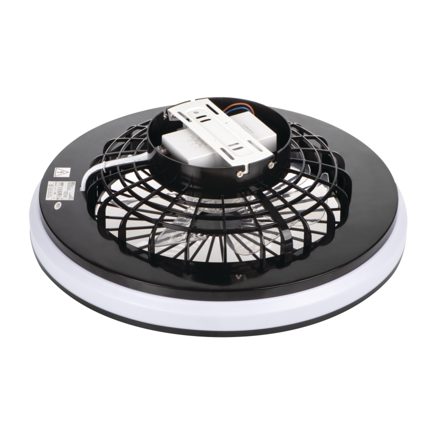 LED RGBW Stmívatelné stropní svítidlo s ventilátorem PLAVE LED/48W/230V 3000/4000/6500K + dálkové ovládání