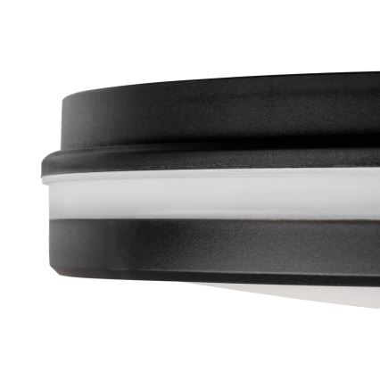 LED Venkovní stropní svítidlo BENO E LED/30W/230V 3000/4000/6500K pr. 30 cm IP65 černá