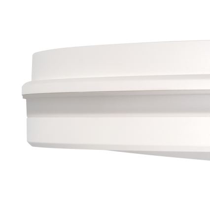 LED Venkovní stropní svítidlo BENO E LED/40W/230V 3000/4000/6500K pr. 40 cm IP65 bílá