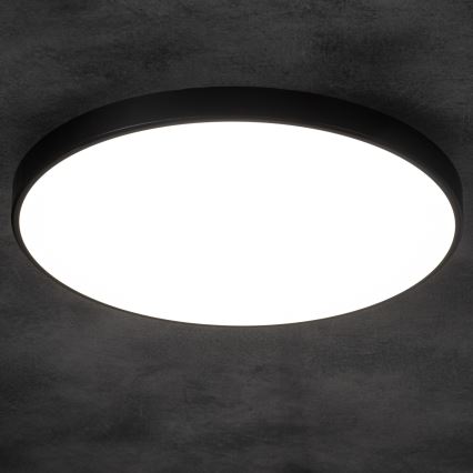 LED Stmívatelné stropní svítidlo PLAFON LED/20W/230V 3000-6500K Wi-Fi černá