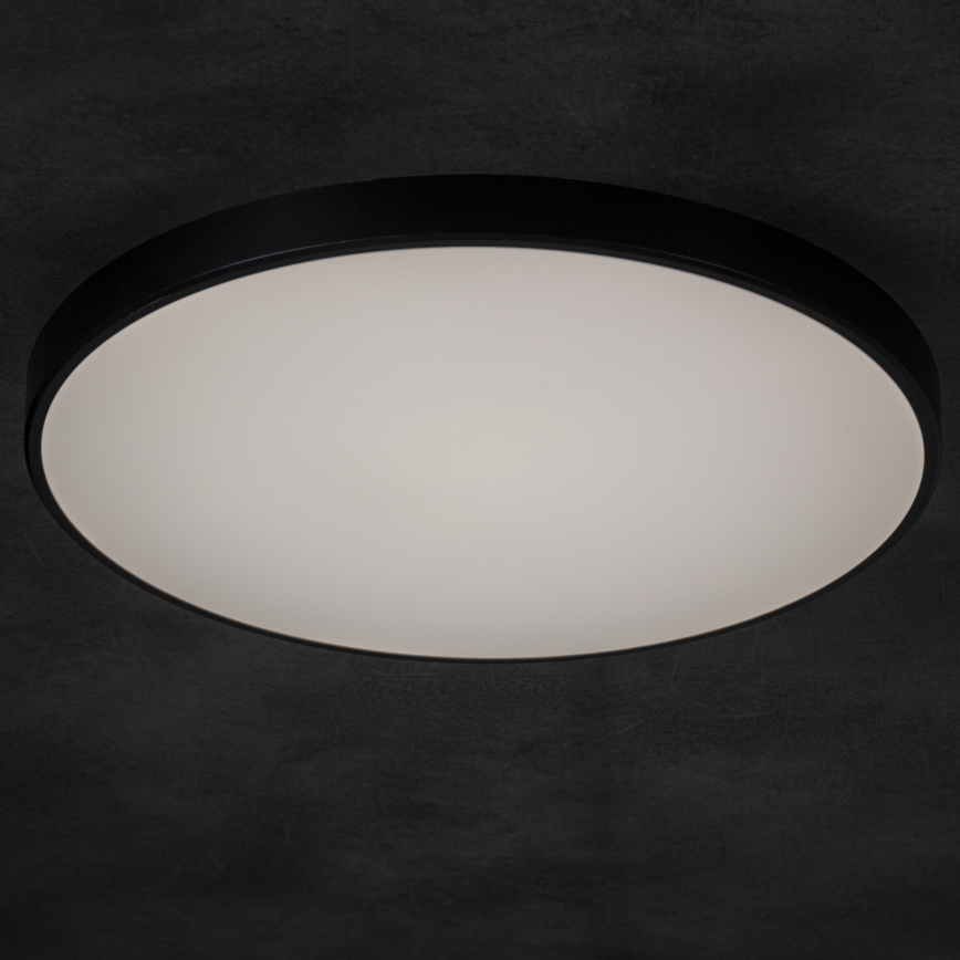LED Stmívatelné stropní svítidlo PLAFON LED/20W/230V 3000-6500K Wi-Fi černá