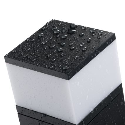 Venkovní lampa DASTEN 1xG9/11W/230V 30 cm IP44 antracit