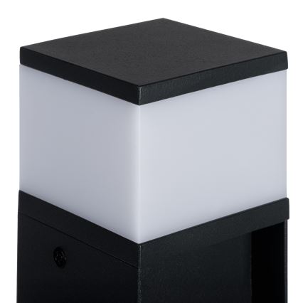 Venkovní lampa se 2 zásuvkami DASTEN 1xG9/11W/230V 30 cm IP44 černá