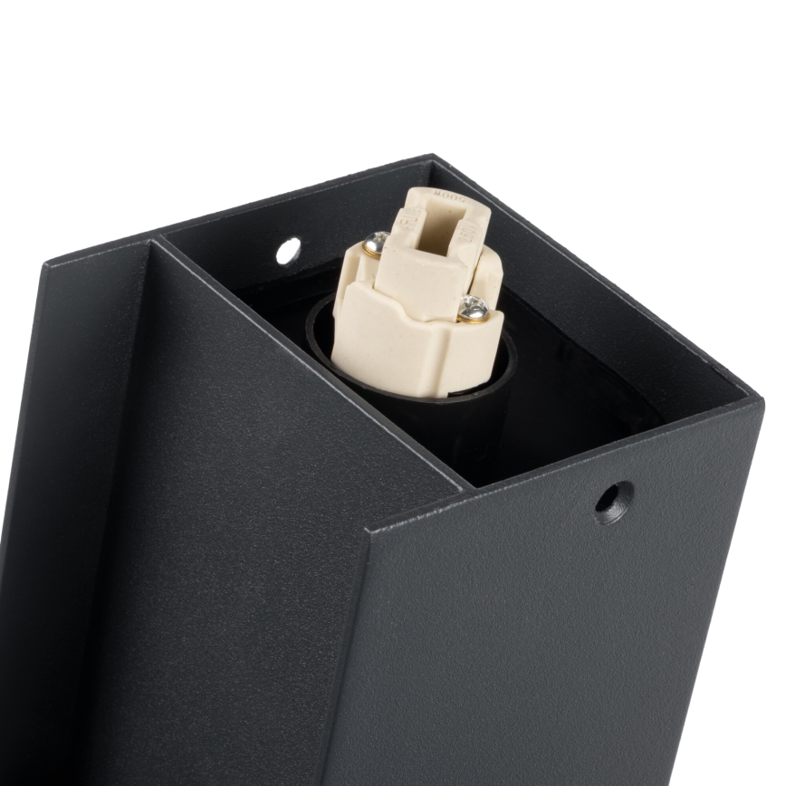 Venkovní lampa DASTEN 1xG9/11W/230V 50 cm IP44 černá