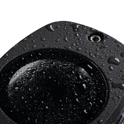 Venkovní nástěnné svítidlo ZEVI 1xGU10/10W/230V IP54 antracit