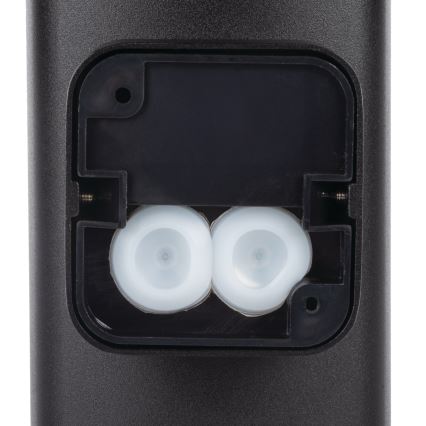 Venkovní nástěnné svítidlo ZEVI 2xGU10/10W/230V IP54 černá