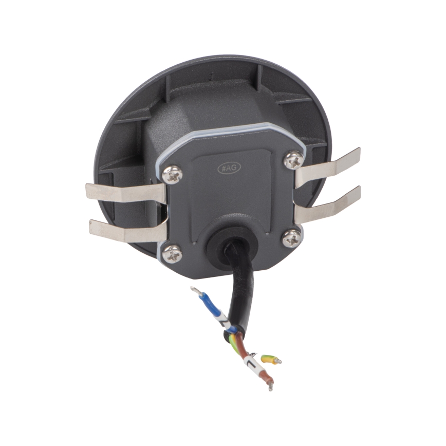 LED Schodišťové svítidlo EXIN LED/2,5W/230V 4000K IP65 antracit kulatý
