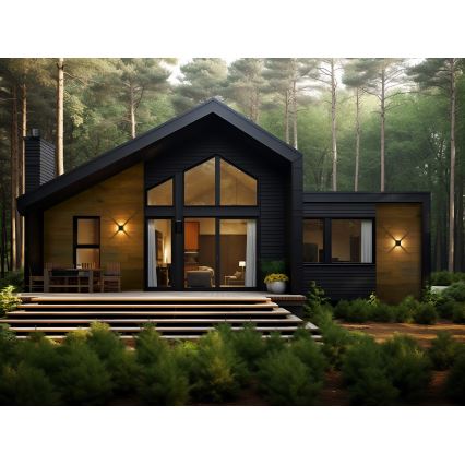 LED Venkovní nástěnné svítidlo REFAZI LED/6W/230V IP54 antracit