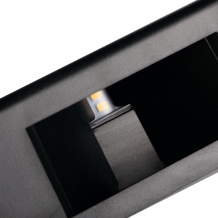 LED Venkovní nástěnné svítidlo REFAZI LED/6W/230V IP54 černá