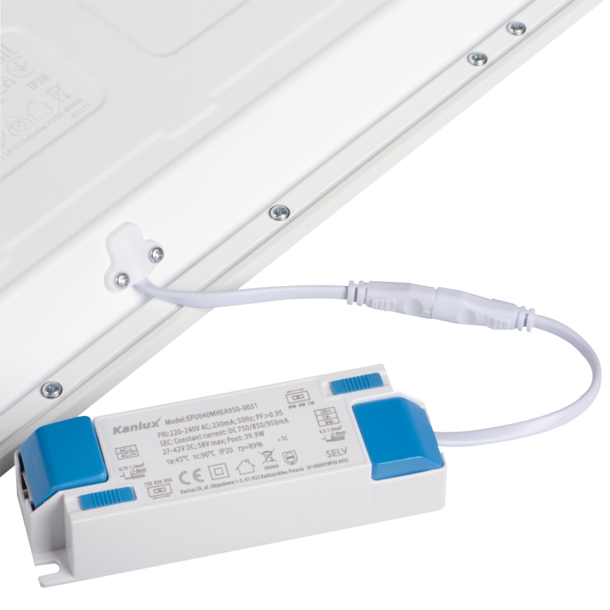 LED Podhledový panel BLINGO UAIO LED/38W/230V 3000/4000/6500K 60x60 cm CRI 90 UGR19