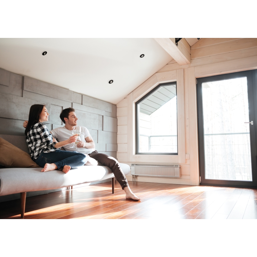 LED Podhledové svítidlo FIZU LED/4W/230V 3000/4000/6500K černá