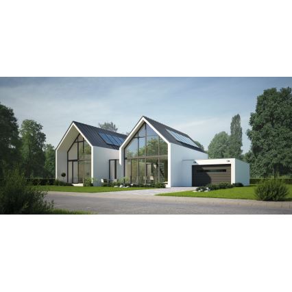 LED Venkovní nástěnné svítidlo XERTO LED/20W/230V 3000/4000/6500K IP65 černá