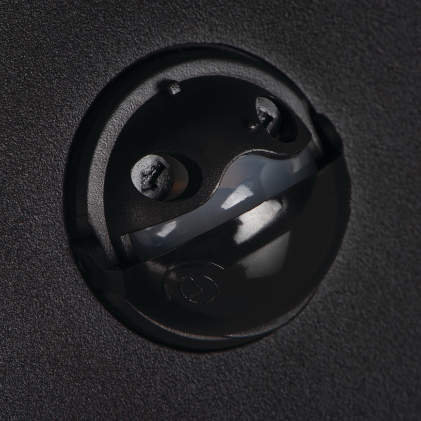 LED Venkovní nástěnné svítidlo se senzorem pohybu a soumraku XERTO LED/20W/230V 3000/4000/6500K IP44 černá