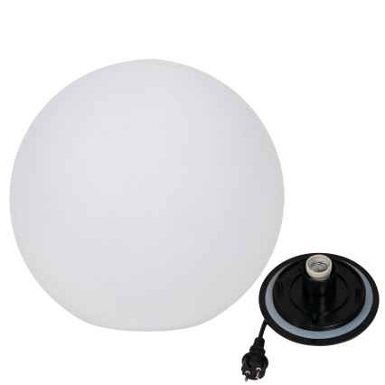 Venkovní lampa STONO 1xE27/20W/230V pr. 50 cm IP65 bílá