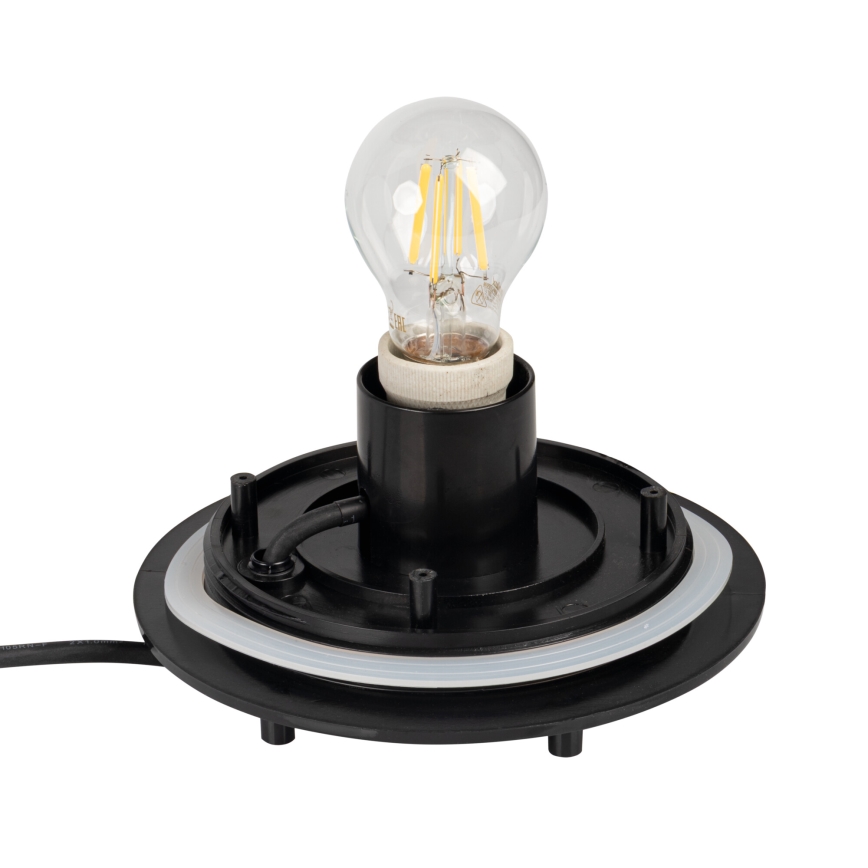 Venkovní lampa STONO 1xE27/20W/230V pr. 50 cm IP65 bílá