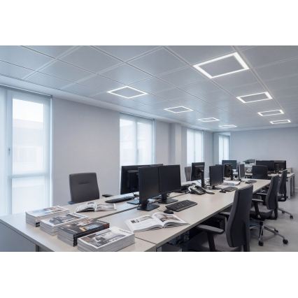 LED Podhledový rám AVAR LED/32W/230V 3000/4000/6000K 60x60 cm UGR19