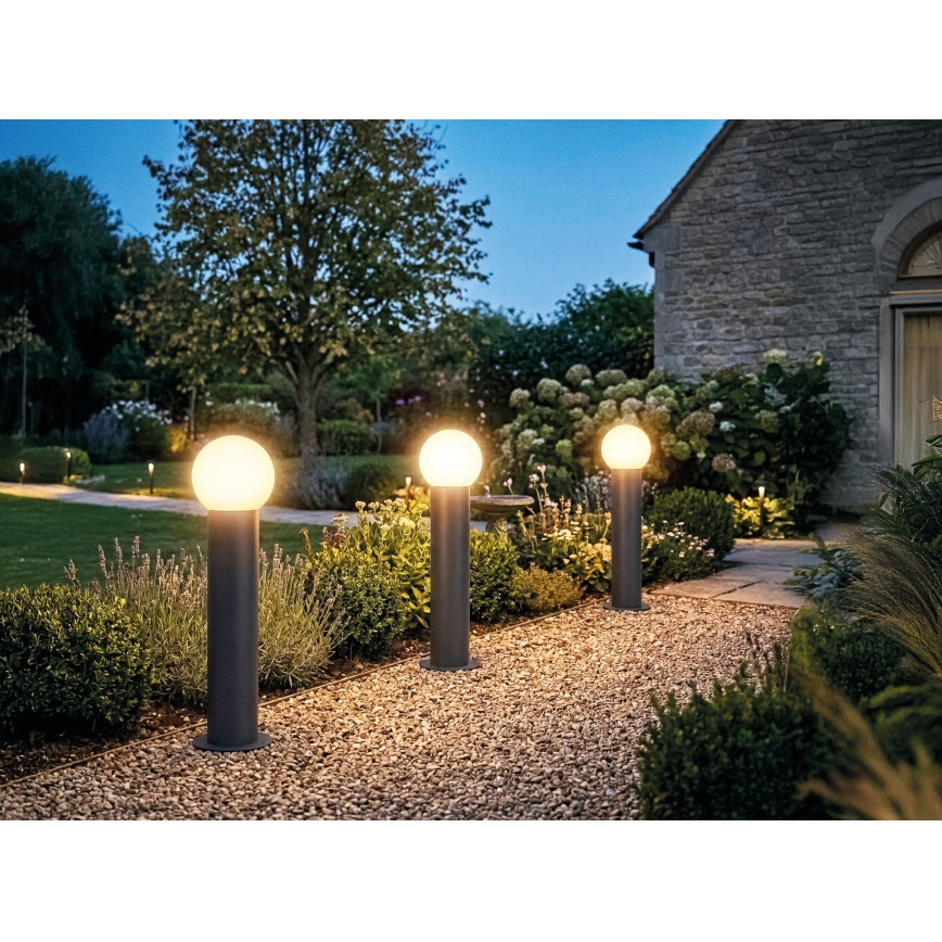 Venkovní lampa STONO 1xE27/15W/230V 50 cm IP65 antracit