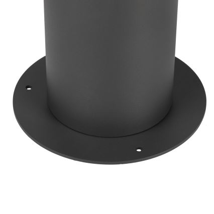 Venkovní lampa se senzorem pohybu a soumraku STONO 1xE27/15W/230V 50 cm IP65 antracit