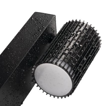 Venkovní lampa RADILO 1xGU10/11W/230V 80 cm IP44 černá