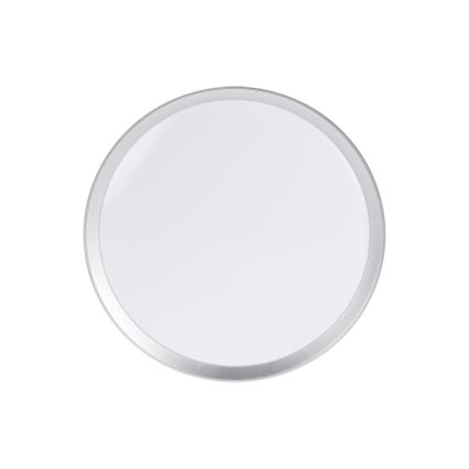 LED Stmívatelné stropní svítidlo LIXAN LED/47W/230V 3000-6500K pr. 38,6 cm bílá/stříbrná + dálkové ovládání