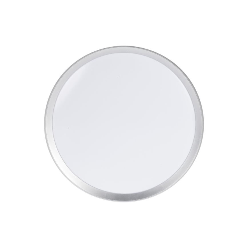 LED Stmívatelné stropní svítidlo LIXAN LED/47W/230V 3000-6500K pr. 38,6 cm bílá/stříbrná + dálkové ovládání