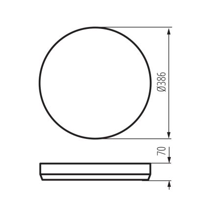 LED Stmívatelné stropní svítidlo LIXAN LED/47W/230V 3000-6500K pr. 38,6 cm bílá/stříbrná + dálkové ovládání