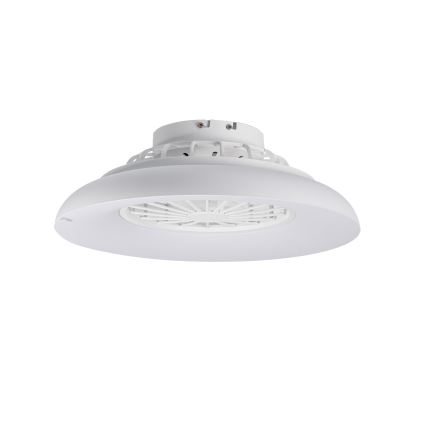 LED RGBW Stmívatelné stropní svítidlo s ventilátorem PLAVE PAN LED/24W/230V 3000-6500K pr. 48,5 cm bílá + dálkové ovládání