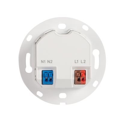 LED Schodišťové svítidlo se senzorem pohybu a soumraku MAGNIK LED/1,7W/230V 2700/3300/3900/4600/5700K bílá hranatý