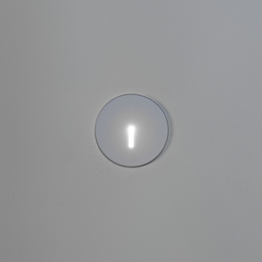 LED Schodišťové svítidlo MAGNIK LED/1,7W/230V 2700/3300/3900/4600/5700K bílá kulatý