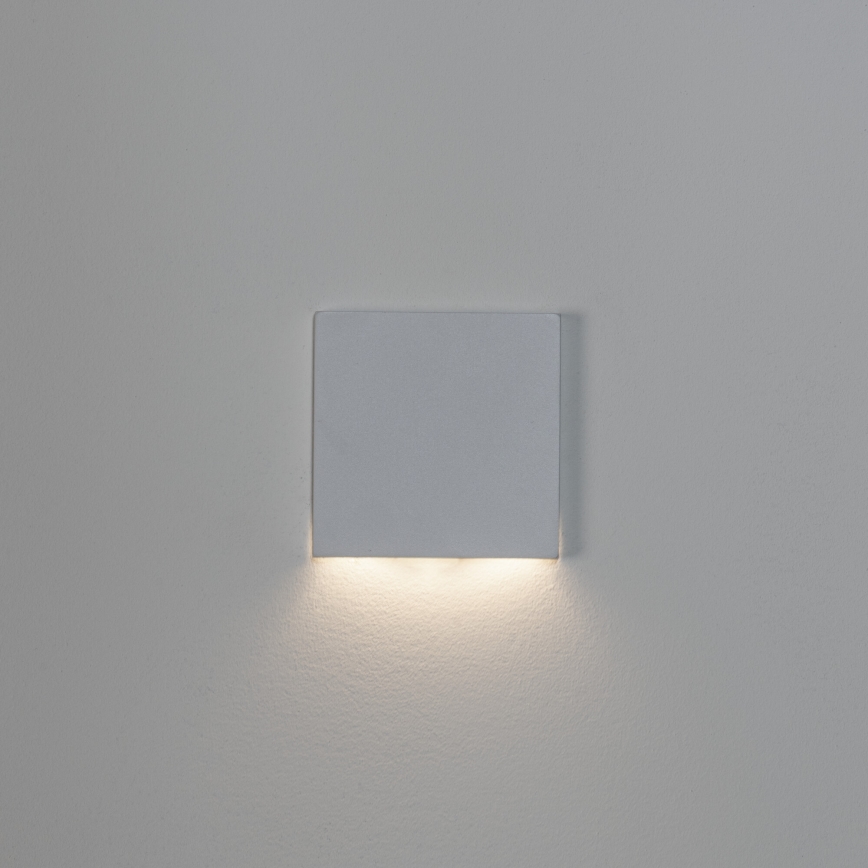 LED Schodišťové svítidlo MAGNIK LED/1,7W/230V 2700/3300/3900/4600/5700K bílá hranatý