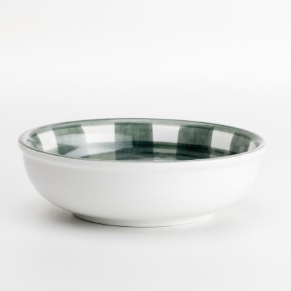 Keramická kompotová miska 13 cm zelená