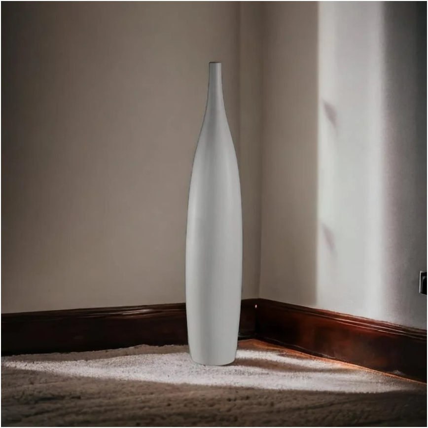 Keramická váza 70 cm bílá