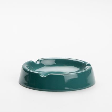 Keramický popelník 13 cm tyrkysová