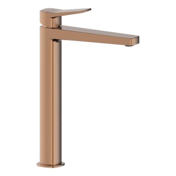 KFA Armatura 4522-712-34 - Umyvadlová baterie + výpusť MALAGA 30,3 cm rose gold