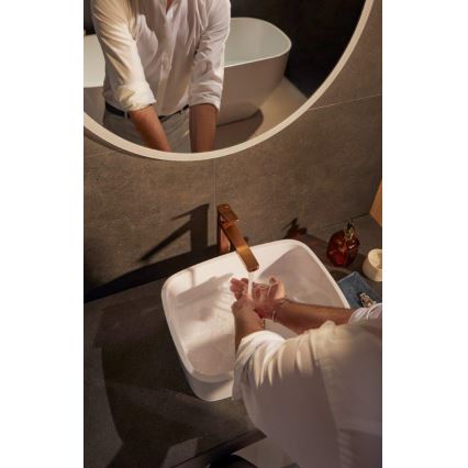 KFA Armatura 4522-712-34 - Umyvadlová baterie + výpusť MALAGA 30,3 cm rose gold