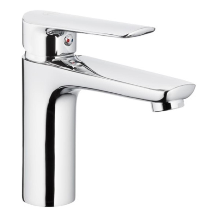 KFA Armatura 5022-815-00 - Umyvadlová baterie + výpusť s přepadem TANZANIT 15,4 cm lesklý chrom