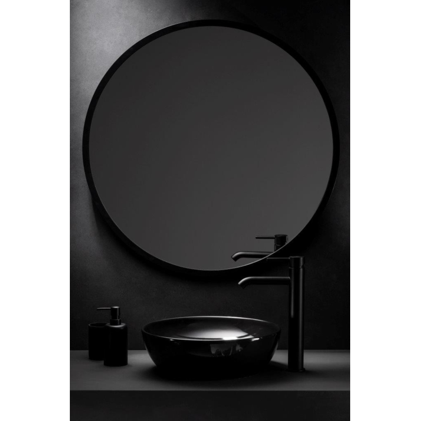 KFA Armatura 5032-612-81 - Umyvadlová baterie + výpusť s přepadem MOZA 33 cm matná černá