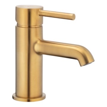 KFA Armatura 5032-815-31 - Umyvadlová baterie + výpusť s přepadem MOZA 15,2 cm broušená zlatá
