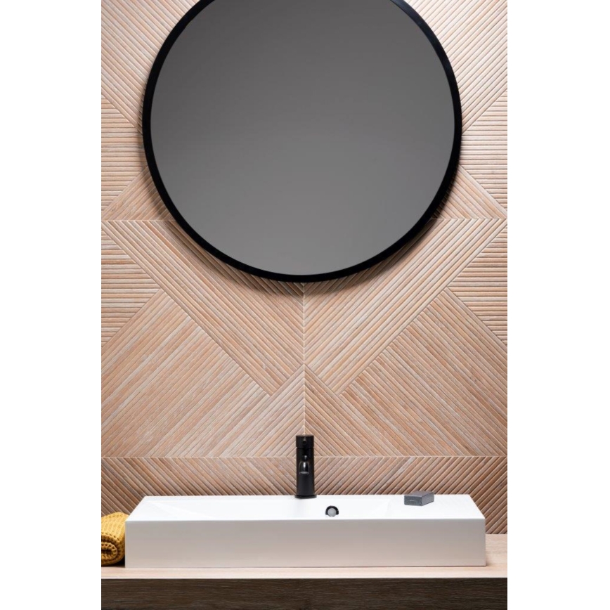 KFA Armatura 5032-815-81 - Umyvadlová baterie + výpusť s přepadem MOZA 15,2 cm matná černá